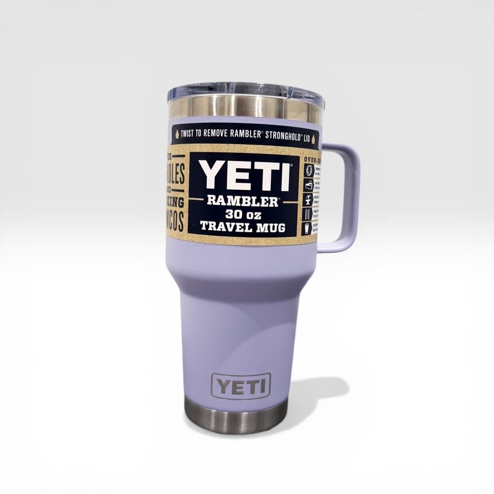 YETI Rambler 35oz Straw Mug Cosmic Lilac Limited Edition NWT Handle